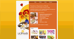 Desktop Screenshot of la-blonda.com