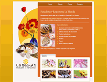 Tablet Screenshot of la-blonda.com